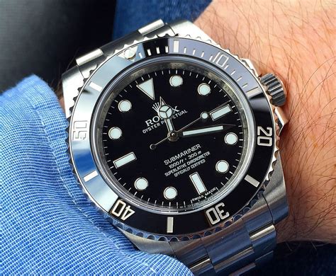 rolex sub mariner nuovo 114060 sale